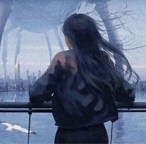 动漫女头喜欢花,喜欢海,更喜欢你