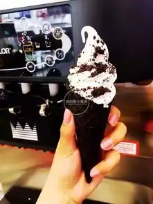火爆ins银川女孩朋友圈狂晒的黑色冰激凌