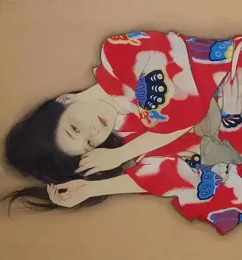 人称日本最美女画家,竟然这样画美女