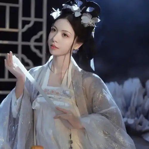 古风女生头像花损芳谢,忆昨残红落街