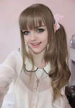 美16岁美少女爆红网络被称会走路的充气娃娃