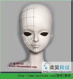 3dsmax卡通头像建模篇上