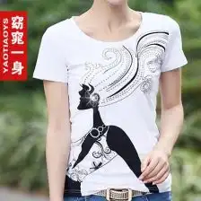 时尚纯棉t恤女