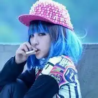 原宿风头像有彩虹微信头像图片大全