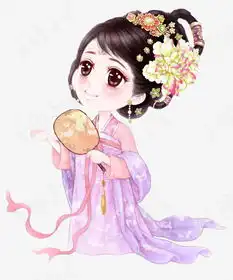 卡通美女图素材图片免费下载高清png千库网图片编号8778247