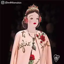 当迪士尼的王子公主乱入到时尚圈,竟毫无违和感