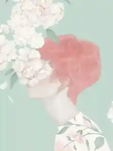 女孩与花,皆是人间最美的尤物