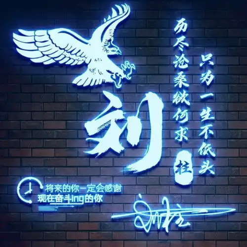 你的微信头像做好了,十几款2021牛气冲天励志签名头像,不要错过