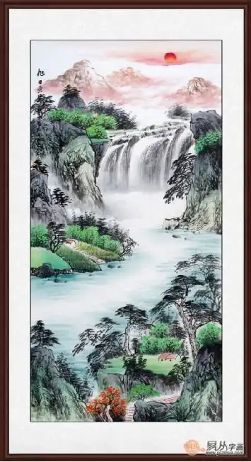 这四类风水画挂在玄关绝佳旺财还镇宅