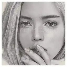 素描这样留白,营造的气氛更强