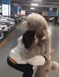 搞笑gif可爱妹子,对小朋友这么吝啬啊