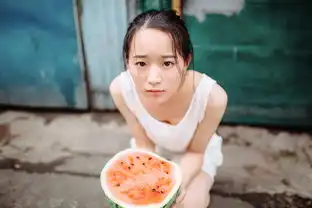 无西瓜,不夏天,西瓜,冰淇淋,背心,人字拖,欢乐的女孩,肆无忌惮的二