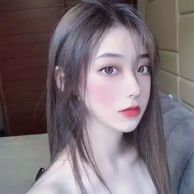 qq头像染发女生头像