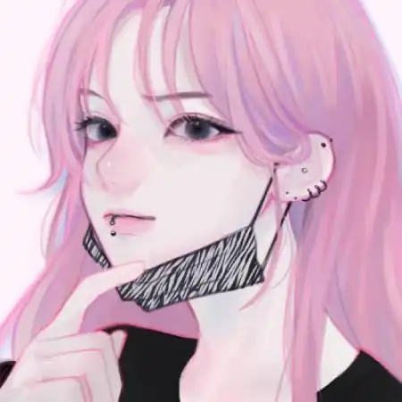 个性手绘女生头像彩色,插画系女头才是最美的