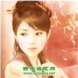 中国古代女孩发型古典优雅有气质