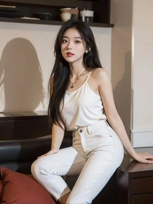 美女,黑白简约之美,诠释现代女性优雅与自信的魅力瞬间