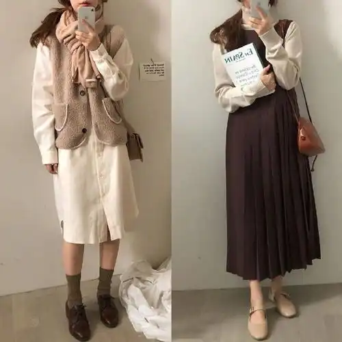 温柔一回吧,显气质的穿搭,你值得拥有
