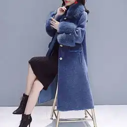 十件皮草,也不抵这羊剪绒大衣抗寒北方女人都这样穿,暖极了