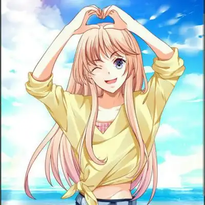 唯美少女二次元卡通头像