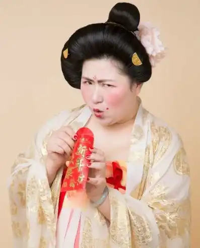 这个吃汤圆的唐朝胖仕女刷爆朋友圈哈哈哈哈,太可爱真人我们给找到了