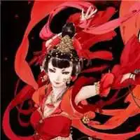 动漫头像女生古风红衣微信头像图片大全