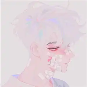 病娇动漫男生帅气高冷的帅气男生形象瞬间没了