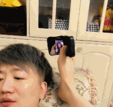 搞笑gif趣图美女,你美得不要不要的,丑的只剩下脸了