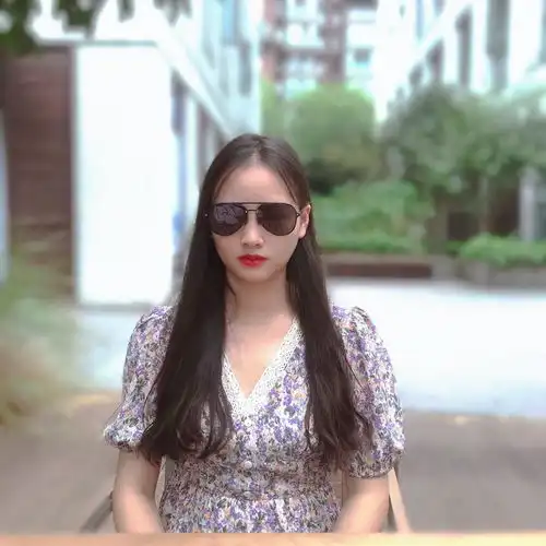 不同脸型适合什么框型太阳镜小姐姐为你真人试戴