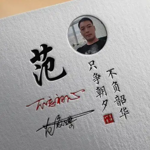 你的微信头像该换了,39张荧光炫彩励志姓氏签名头像,喜欢请带走