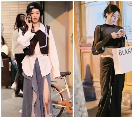 混搭风火了,偏爱小众风格女生别错过,看不懂才高级
