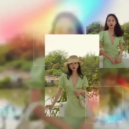 法式风美到唤醒少女心穿出来的优雅与自信,为气质与颜值做乘法