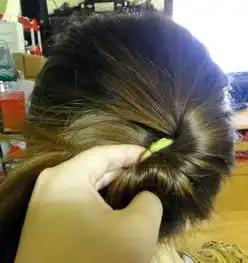 2款韩式淑女盘发发型扎法简单大气的盘发发型