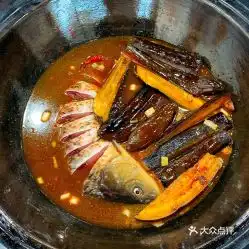 山里屯铁锅炖的铁锅炖草鱼好不好吃用户评价口味怎么样荣成美食铁锅炖草鱼实拍图片大众点评