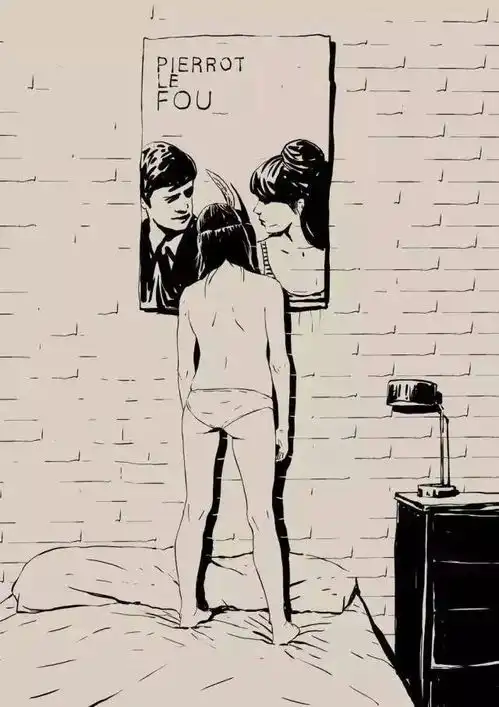 单色的叛逆少女,画出自己别样的风格