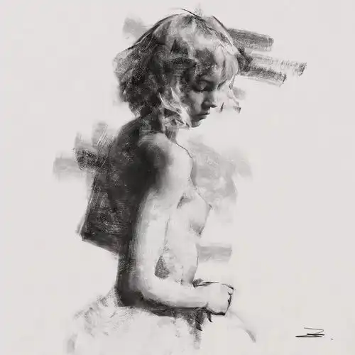 画中美女个个都是高颜值,让人有心动的感觉