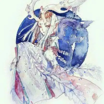 阴阳师小鹿男头像手绘小鹿男高清图片