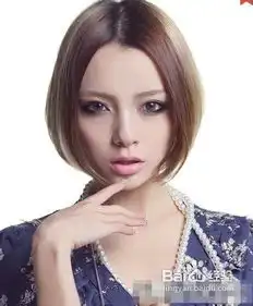 女生短烫发造就优雅甜美气质