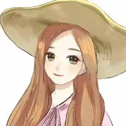 微笑头像,卡通漫画女生头像