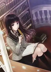 求一些动漫人物从书架上拿书的图片动漫女生正从书架上取书的图片