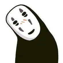 求千与千寻中无脸男的单人图片,越多越好