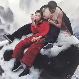 王沂东油画中的少女精选图片欣赏