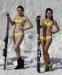 冰雪选美赛比基尼女郎大秀风情星话题yoka时尚网