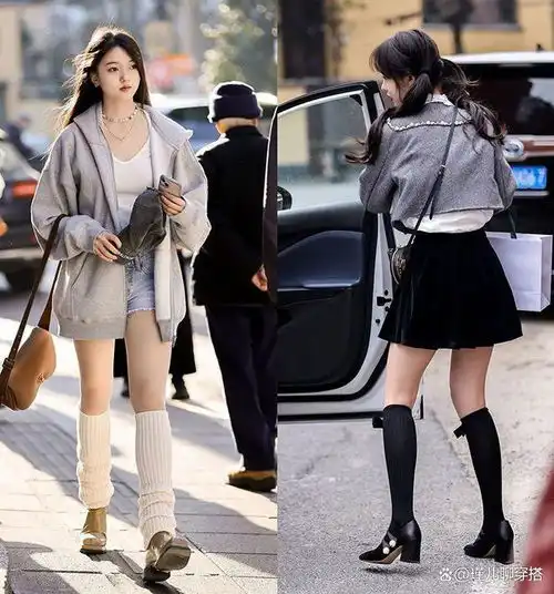 时尚街拍记录了女生们的穿搭,更是记录了美
