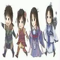 四人头像两男两女一共四张微信头像图片大全