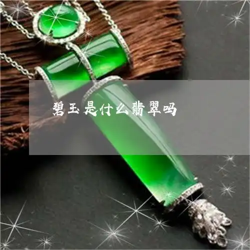 你能想到碧玉是什么翡翠吗碧玉是翡翠吗今日更新实时2023已更新翡翠栏目