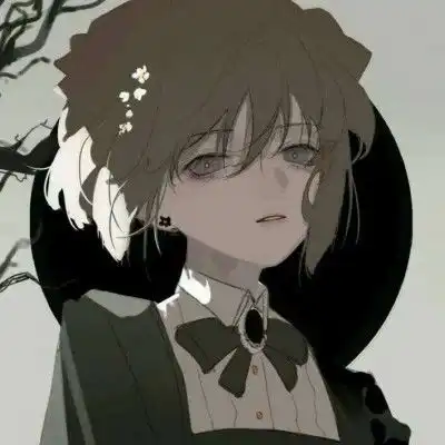 小众风格动漫女生头像