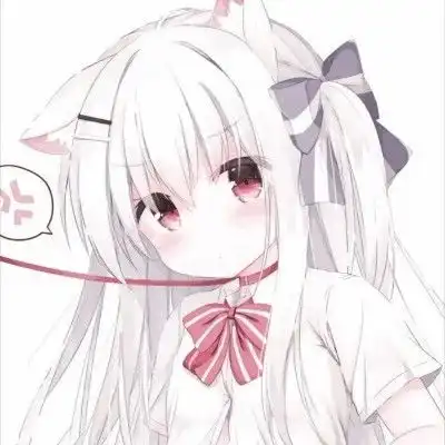 白发软妹头像做个清淡欢颜的女子,寂静于暖,安然于甜