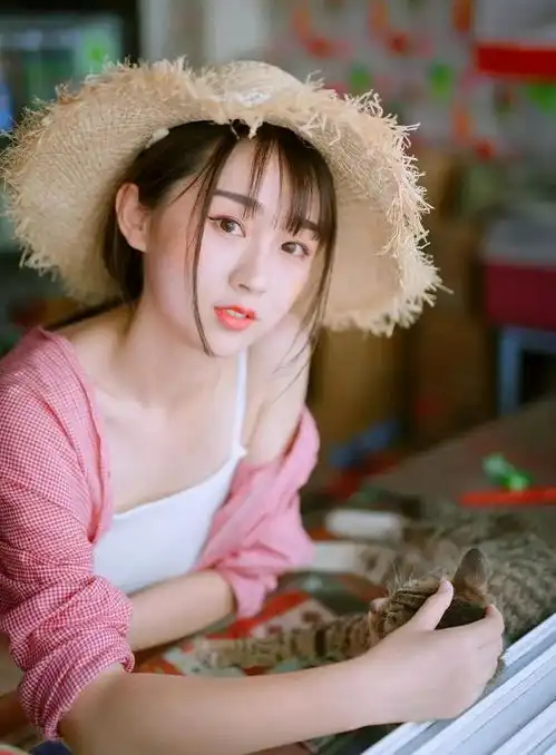炎炎夏日,一组高清女孩写真,清纯夏日,甜美迷人