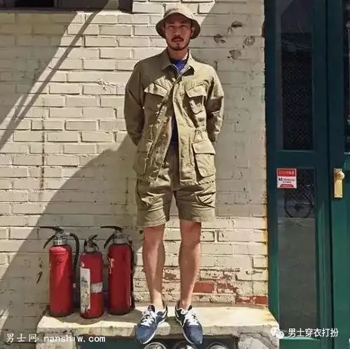 微胖男生怎么穿衣搭配利用工装元素轻松解决