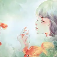 求一些可爱卡通女生头像,意境也行